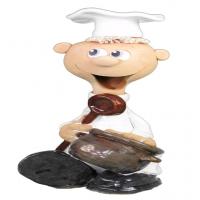 Große Figur-Der Koch